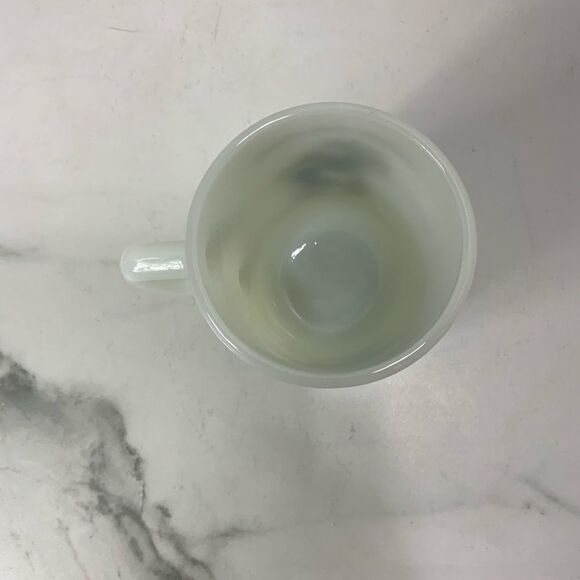 VINTAGE Holly Hobbie and Robby milk glass coffee mug - Picture 4 of 4